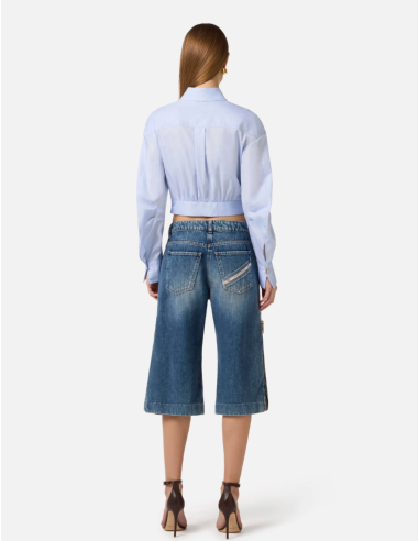 Poplin shirt sophisticated look day night