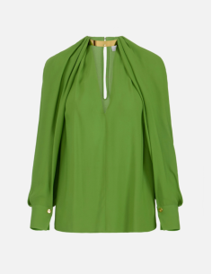 Green blouse elisabetta franchi
