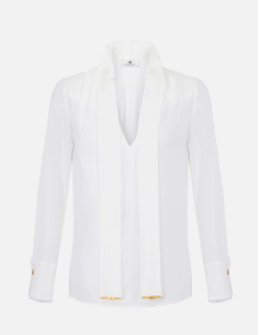 white blouse elisabetta franchi online