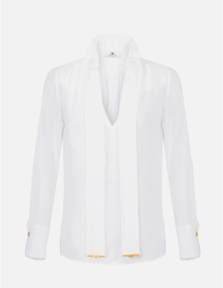 white blouse elisabetta franchi online