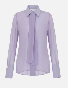 elisabetta franchi lilac shirt online