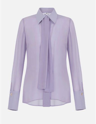 elisabetta franchi lilac shirt online
