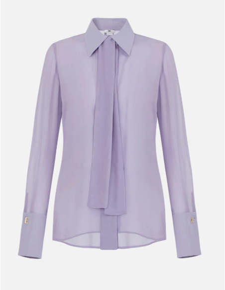 elisabetta franchi lilac shirt online