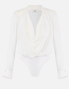 white bodysuit elisabetta franchi online