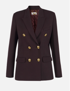 blazer marron elisabetta franchi nice