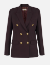 blazer marron elisabetta franchi nice