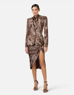 animal print elisabetta franchi blazer 2