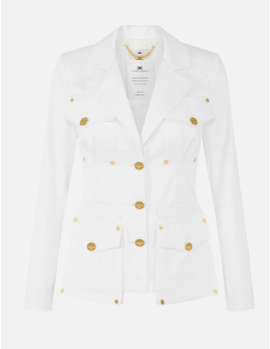 Elisabetta Franchi jacket with large pockets