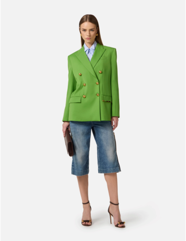 green summer jacket elisabetta franchi