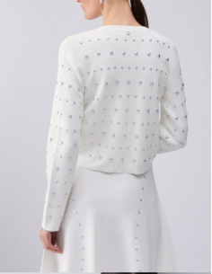 Cardigan maille Liu Jo clous métalliques 2