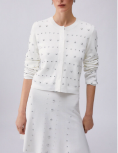 Cardigan maille Liu Jo clous métalliques