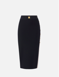 elisabetta franchi black Knit Skirt