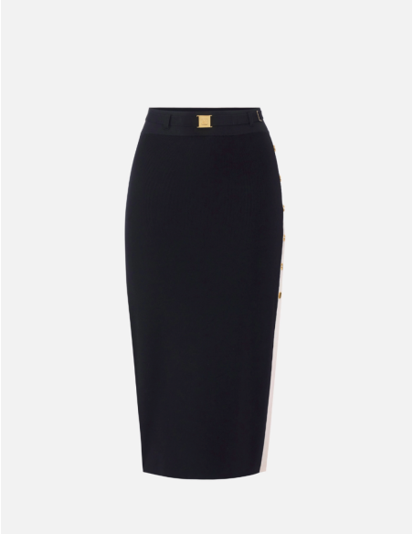 elisabetta franchi black Knit Skirt