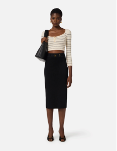elisabetta franchi black Knit Skirt 2
