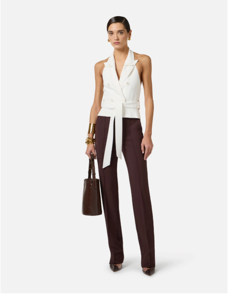 Women’s trench inspired vest chic