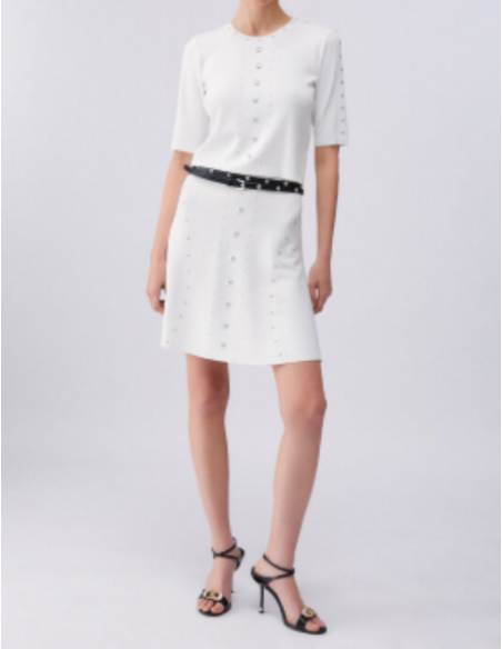 Italian design knit skirt trend