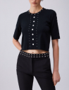 Liu Jo Knit top studs black fashion detail
