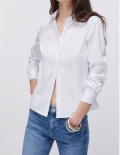 Chemise Liu Jo broderies pierres élégante