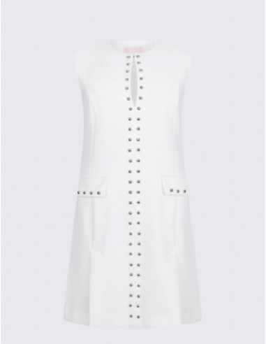 Robe courte Liu Jo clous métalliques