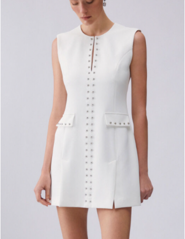 Mini dress chic feminine silhouette