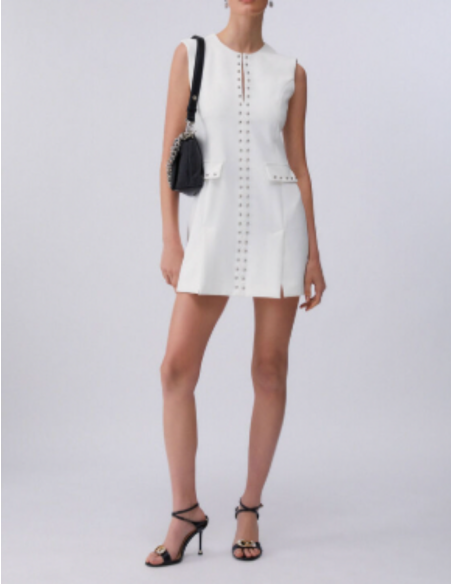 Short dress Liu Jo metallic studs