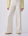 Liu Jo flared pants belt detail