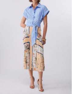 Robe Liu Jo plissée imprimée – chic et élégante – Movida.Store