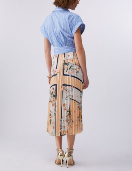 Liu Jo dress plissé imprimé – fashion essential