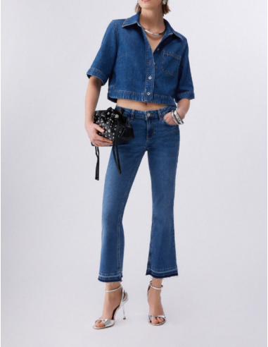 Liu Jo bootcut jeans style contemporain