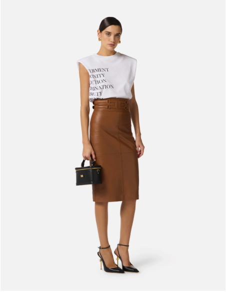 Tee-Shirt lettrage Elisabetta Franchi nice