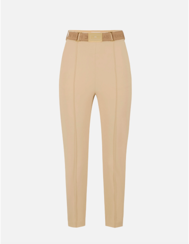 Elisabetta Franchi Camel Trousers Riviera