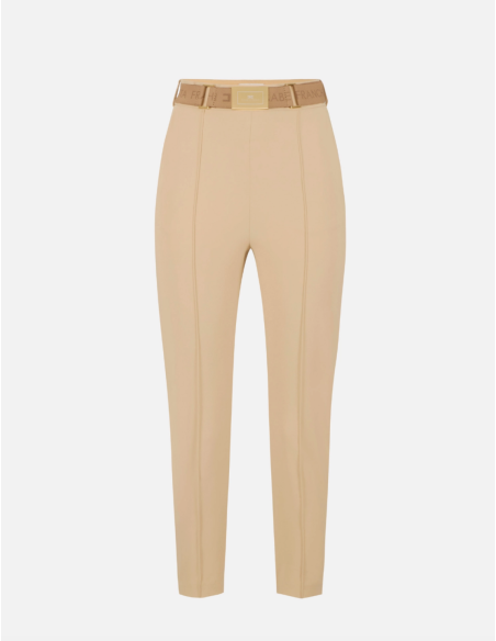 Elisabetta Franchi Camel Trousers Riviera