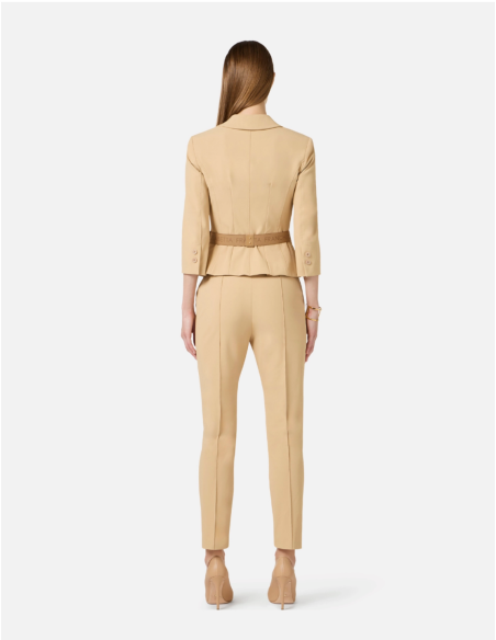 Elisabetta Franchi Belted Trousers