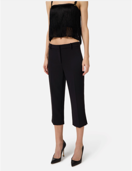 Pantalon court noir elisabetta franchi