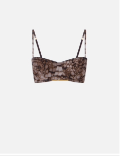 Alligator Print Bra elisabetta franchi
