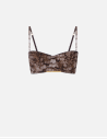 Alligator Print Bra elisabetta franchi