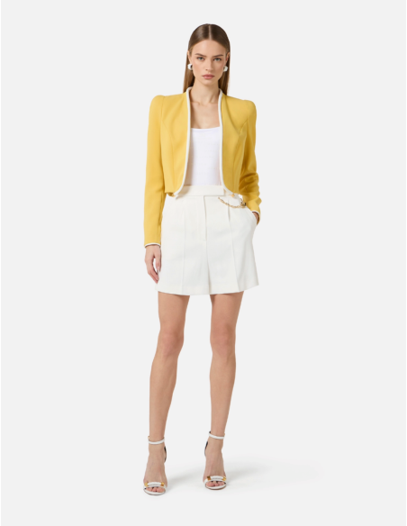 Elisabetta Franchi Elegant White Shorts