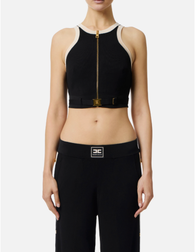 Elisabetta Franchi Sport Chic Knit Top