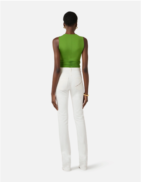 Dressy Green Tank Top for Women