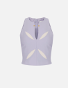 Lilac Elisabetta Franchi Top Riviera Online