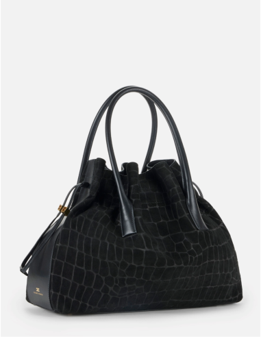 sac imprimé croco elisabetta franchi nice