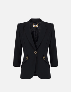 Elisabetta Franchi Crepe Jacket