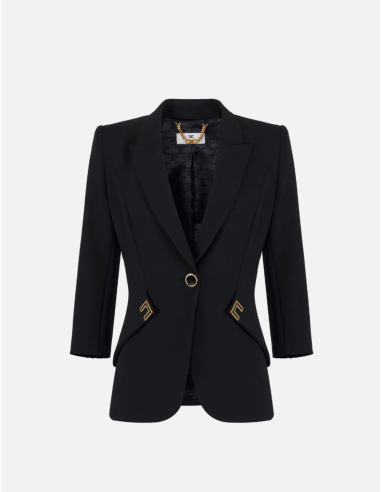 Elisabetta Franchi Crepe Jacket