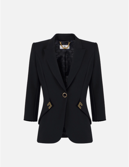 Elisabetta Franchi Crepe Jacket