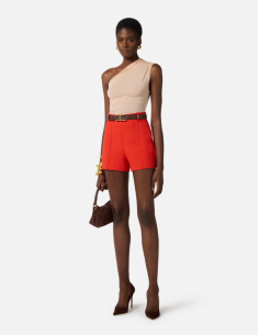 Elisabetta Franchi Red Shorts Riviera 2