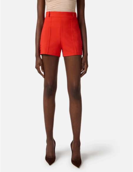 Short rouge marque italienne elisabetta franchi