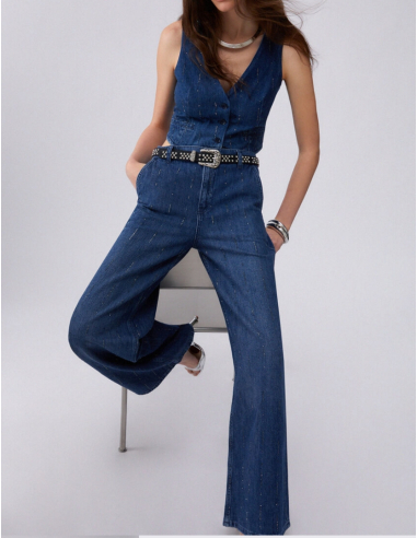 Liu Jo denim flared chic look