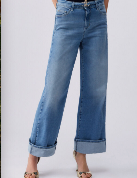 Liu Jo flared denim jeans stylish