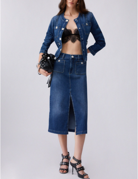 Liu Jo blouson denim style élégant