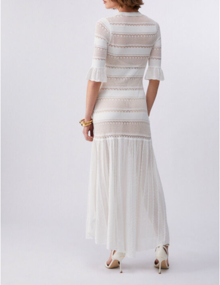 Liu Jo robe blanche style élégant quotidien